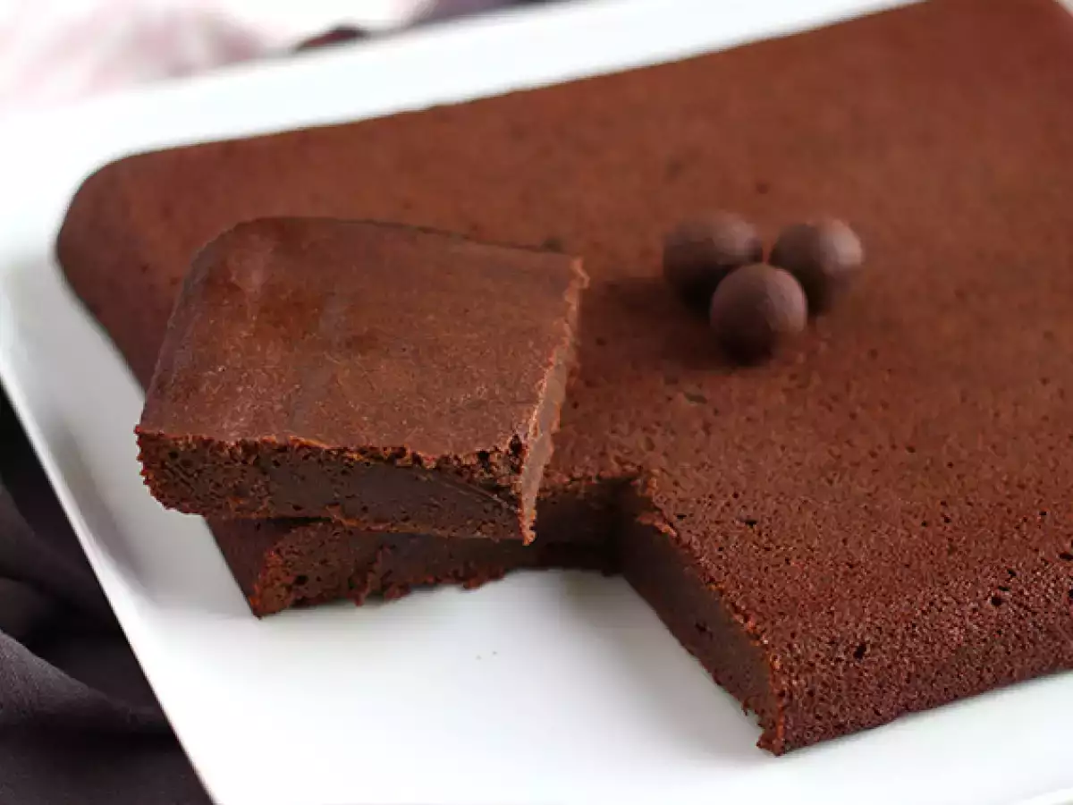 Brownie bez masla