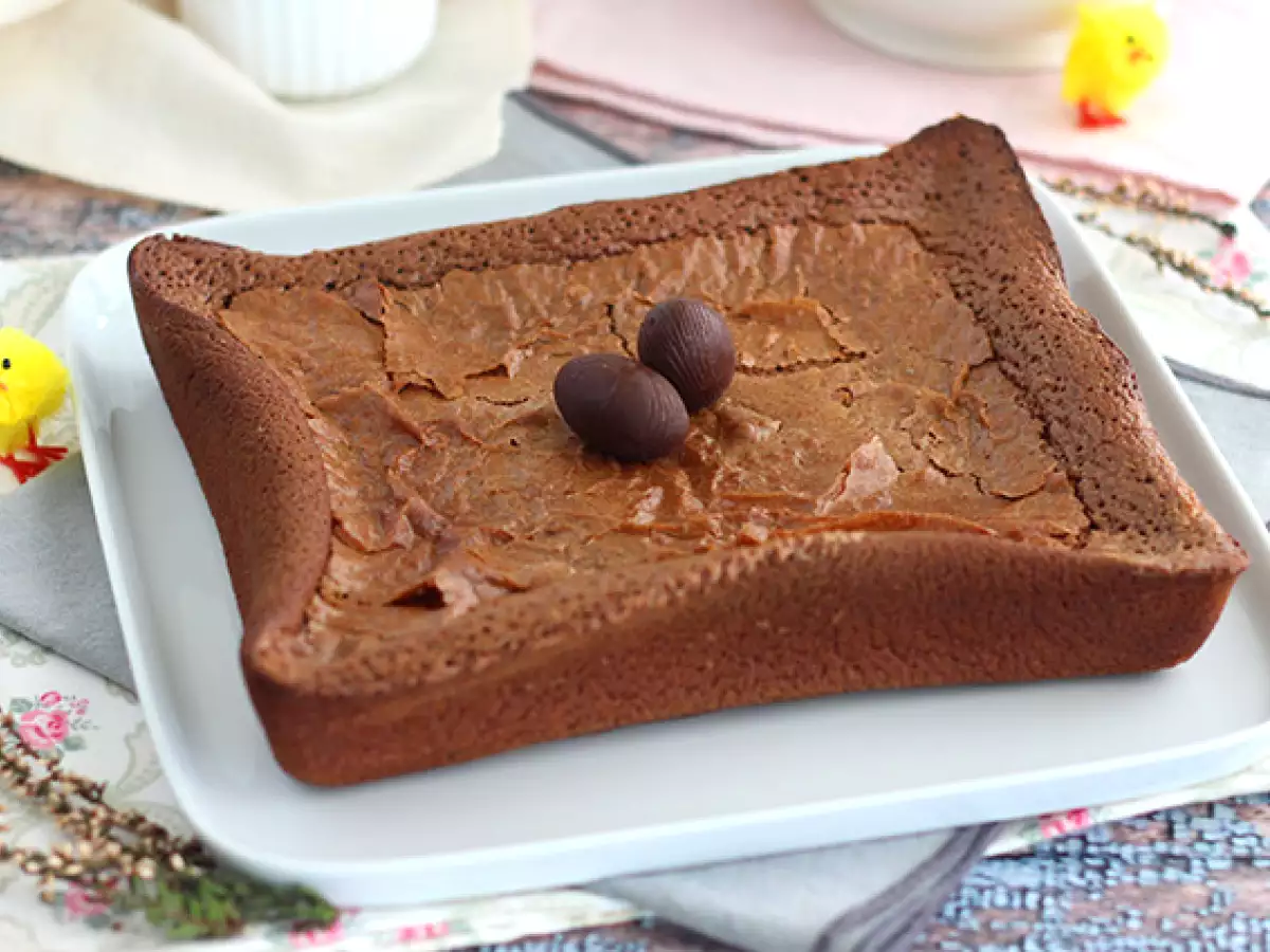 Brownie so zvyškami veľkonočných čokolád