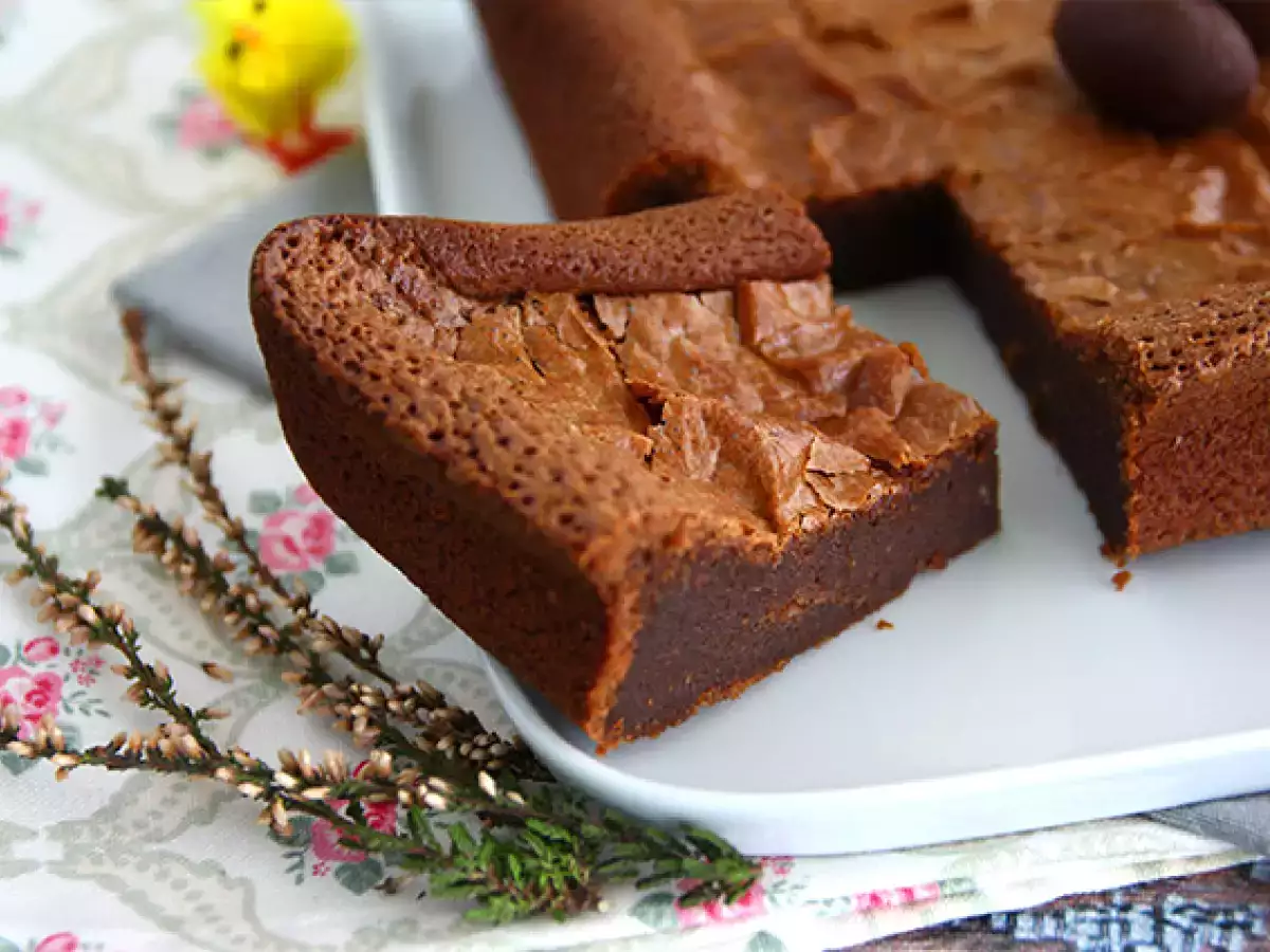 Brownie so zvyškami veľkonočných čokolád - foto 2