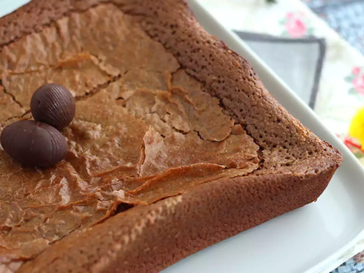 Brownie so zvyškami veľkonočných čokolád - foto 3