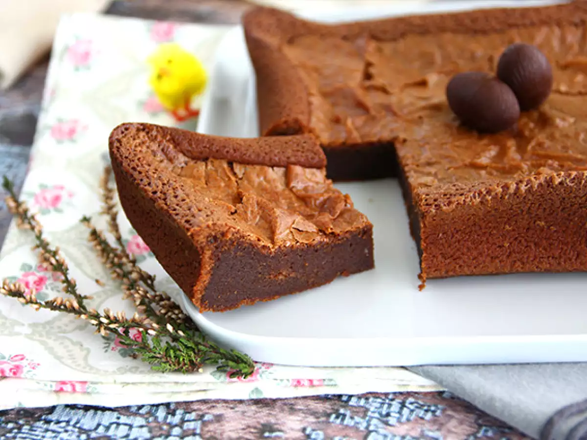 Brownie so zvyškami veľkonočných čokolád - foto 4