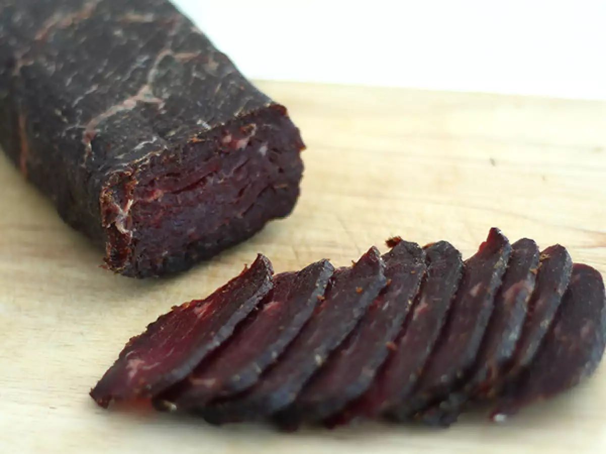 Bündnerfleisch alebo sušené hovädzie mäso