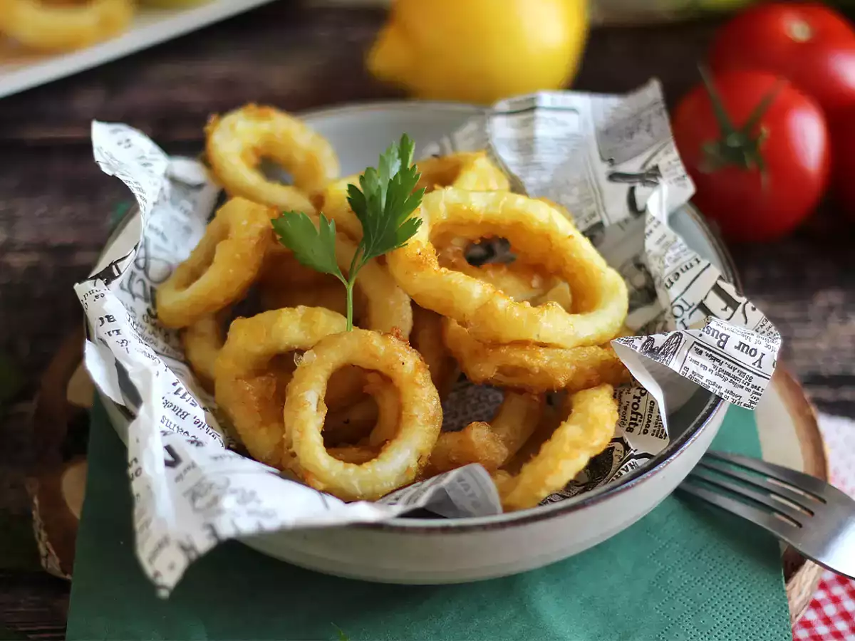 Calamares a la romana - chobotnice v cestíčku