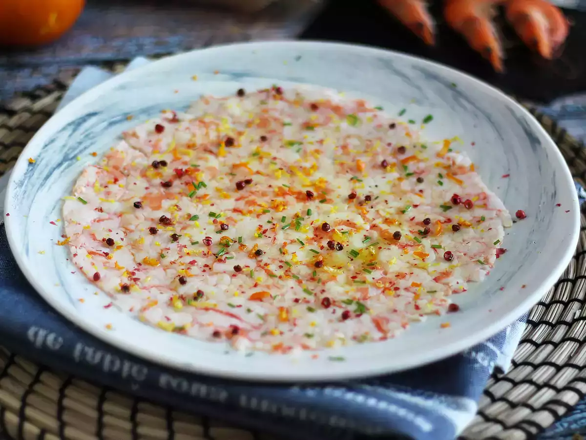 Carpaccio z kreviet - foto 2