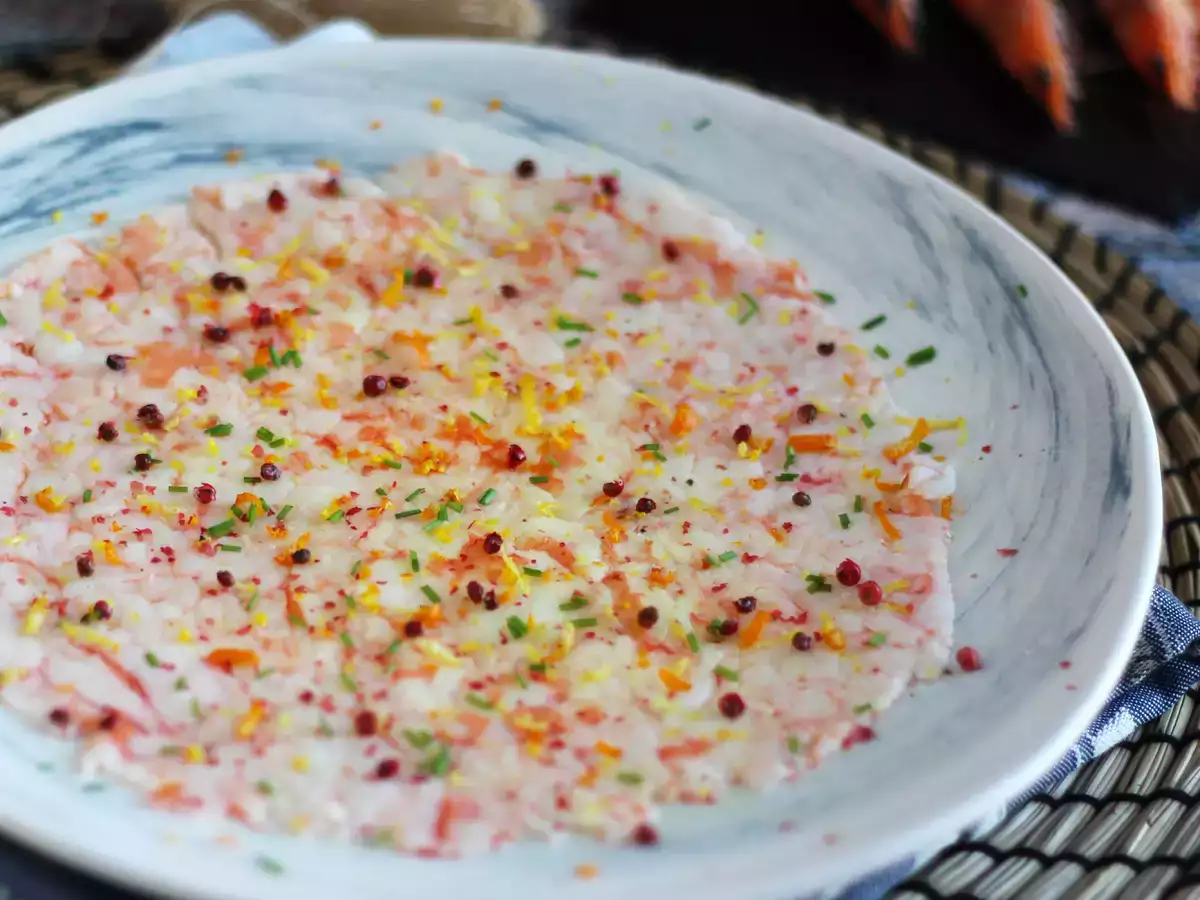 Carpaccio z kreviet - foto 3