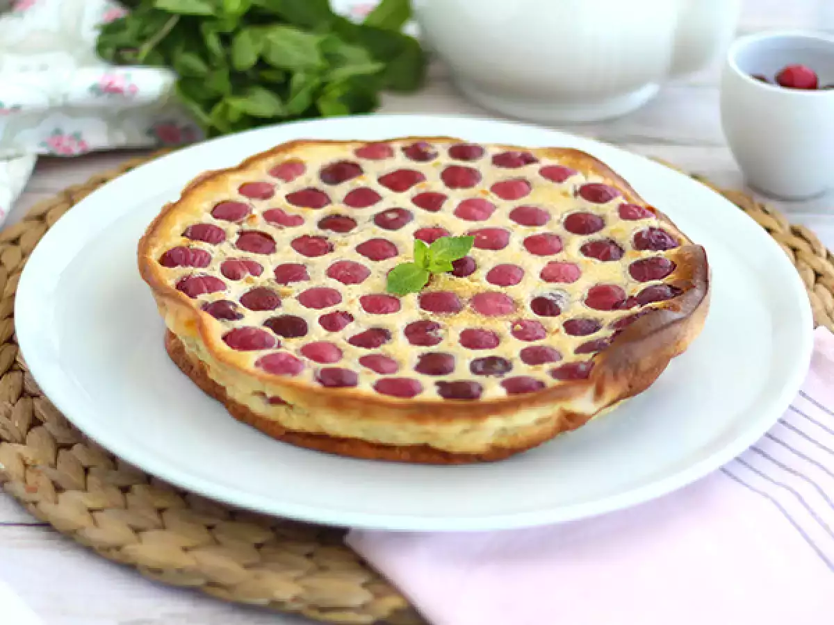 Čerešňový clafoutis, mimoriadne roztápajúca sa klasika - foto 2