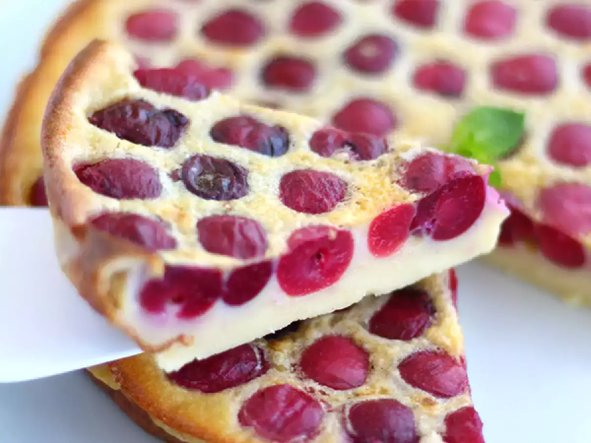 Čerešňový clafoutis, mimoriadne roztápajúca sa klasika - foto 3
