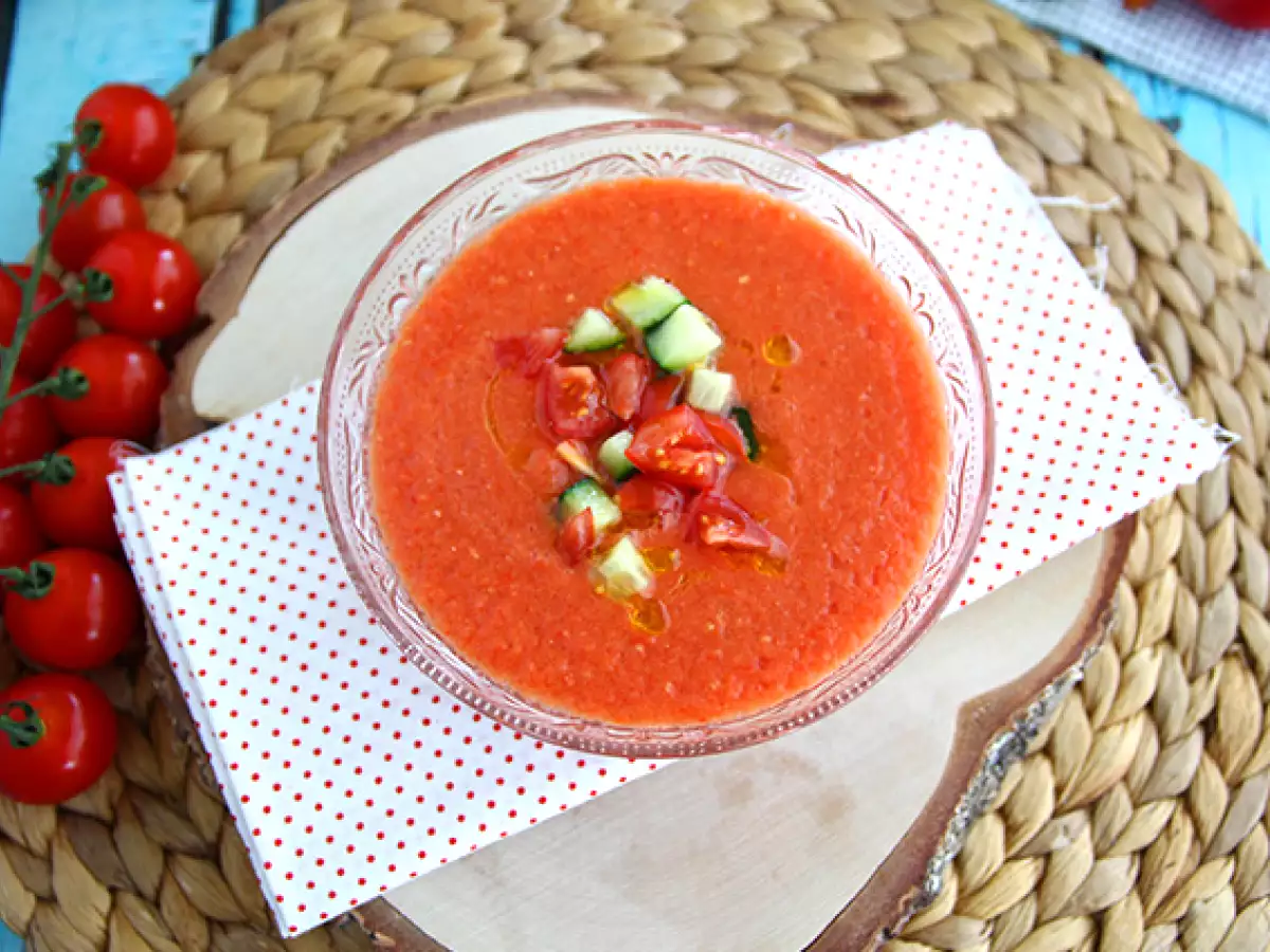 Čerstvé a jednoduché gazpacho - foto 2