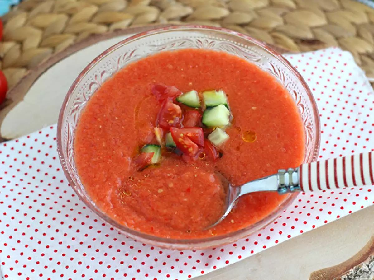 Čerstvé a jednoduché gazpacho - foto 4
