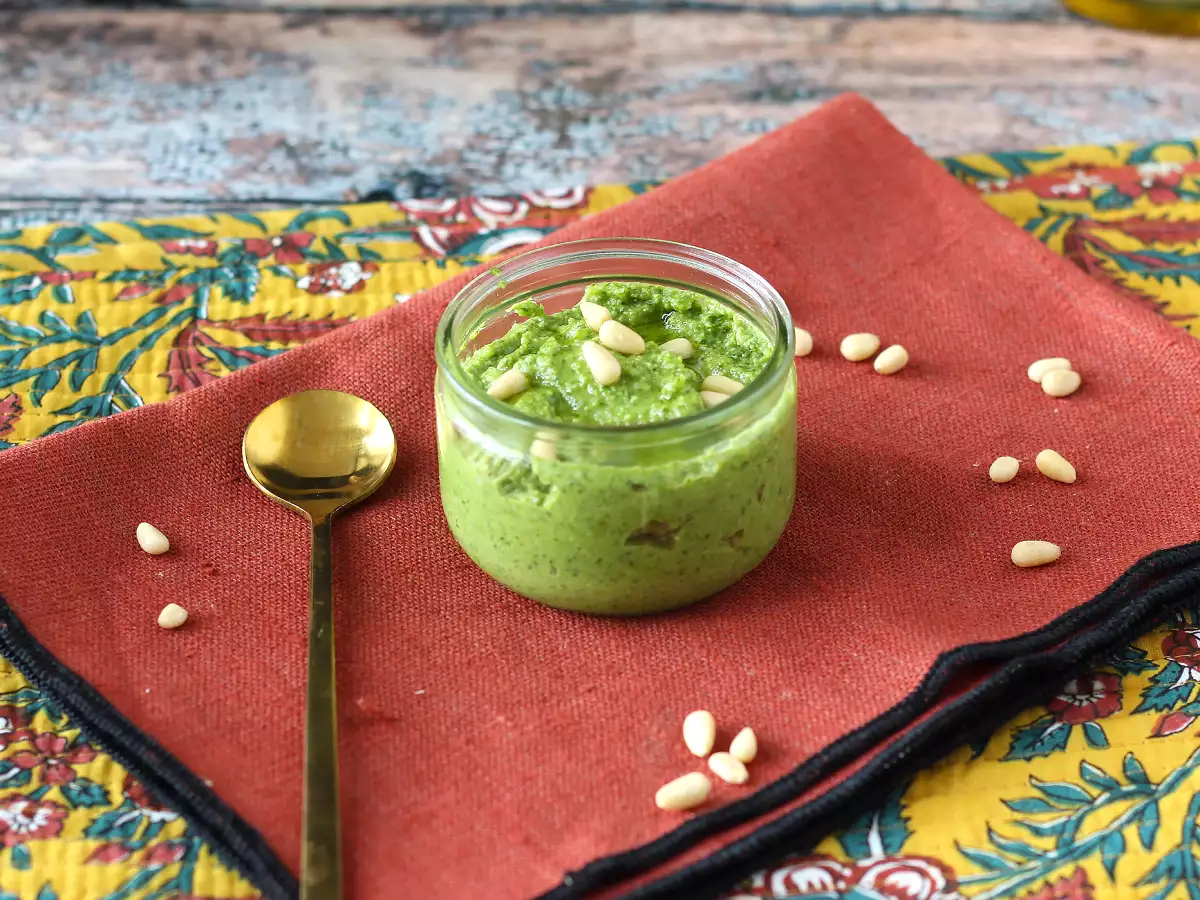 Čerstvé a krémové rukolové pesto za 5 minút - foto 2