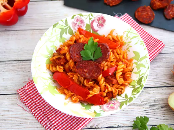 Recept Cestoviny s chorizom