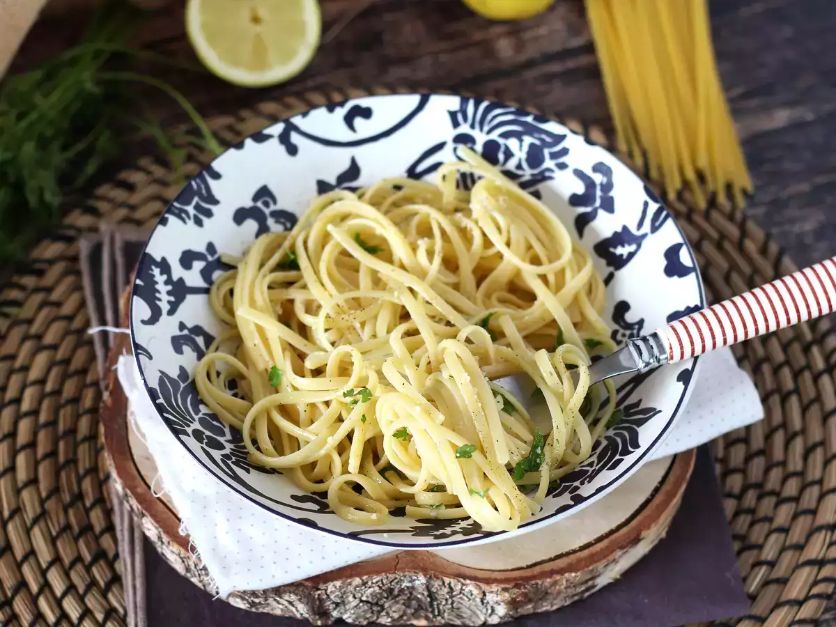 Cestoviny s citrónom - Pasta al limone (vaše budúce obľúbené jedlo!) - foto 4