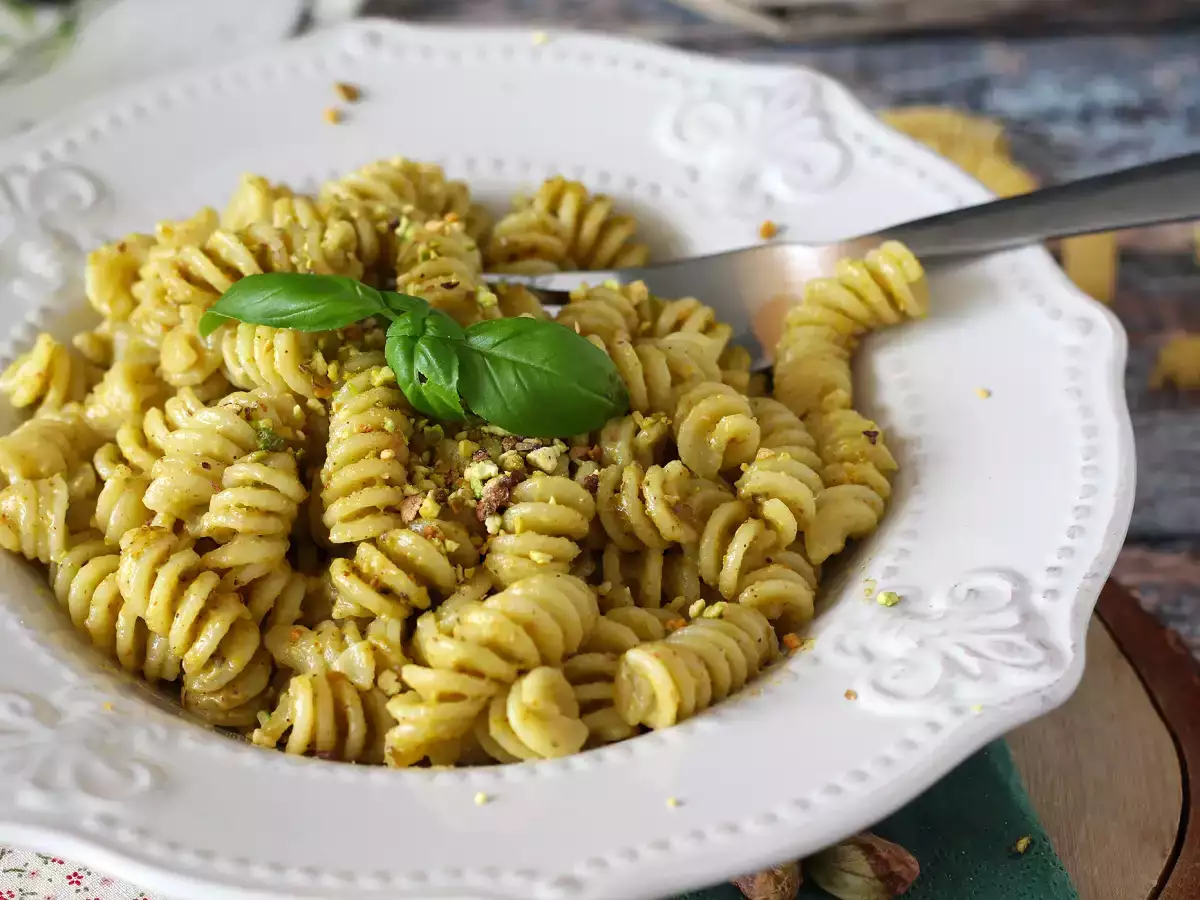 Cestoviny s pistáciovým pestom, chutný a jednoduchý recept - foto 2