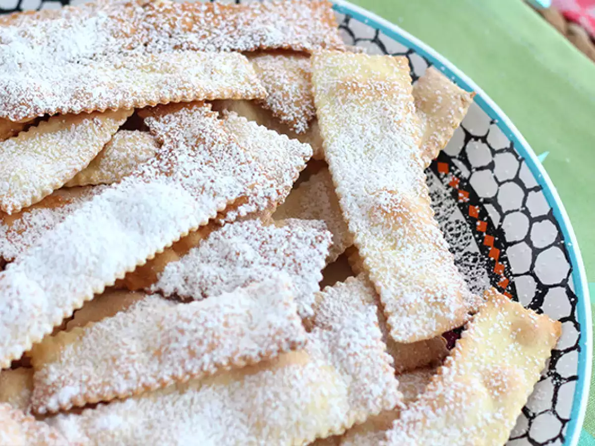 Chiacchiere di carnevale - talianske pečené bugne - foto 2