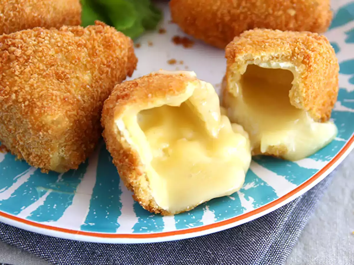 Chlebový camembert, topiaci sa a chrumkavý - foto 4