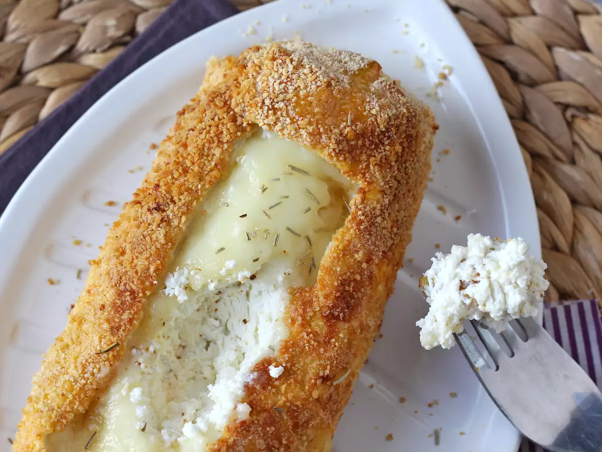 Chrumkavá, v ústach sa topiaca kozia syrová guľatina zapekaná vo fritéze Air Fryer: absolútny komfort!