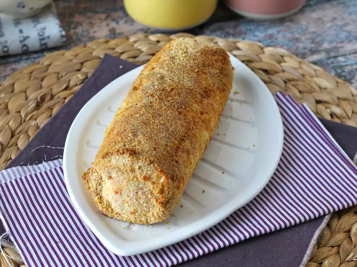 Chrumkavá, v ústach sa topiaca kozia syrová guľatina zapekaná vo fritéze Air Fryer: absolútny komfort! - foto 2