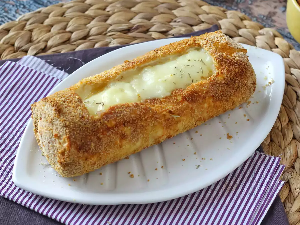 Chrumkavá, v ústach sa topiaca kozia syrová guľatina zapekaná vo fritéze Air Fryer: absolútny komfort! - foto 4