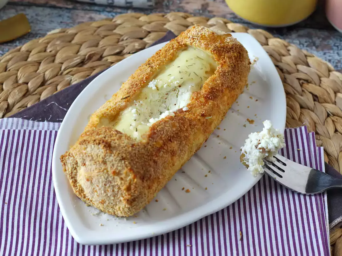 Chrumkavá, v ústach sa topiaca kozia syrová guľatina zapekaná vo fritéze Air Fryer: absolútny komfort! - foto 5