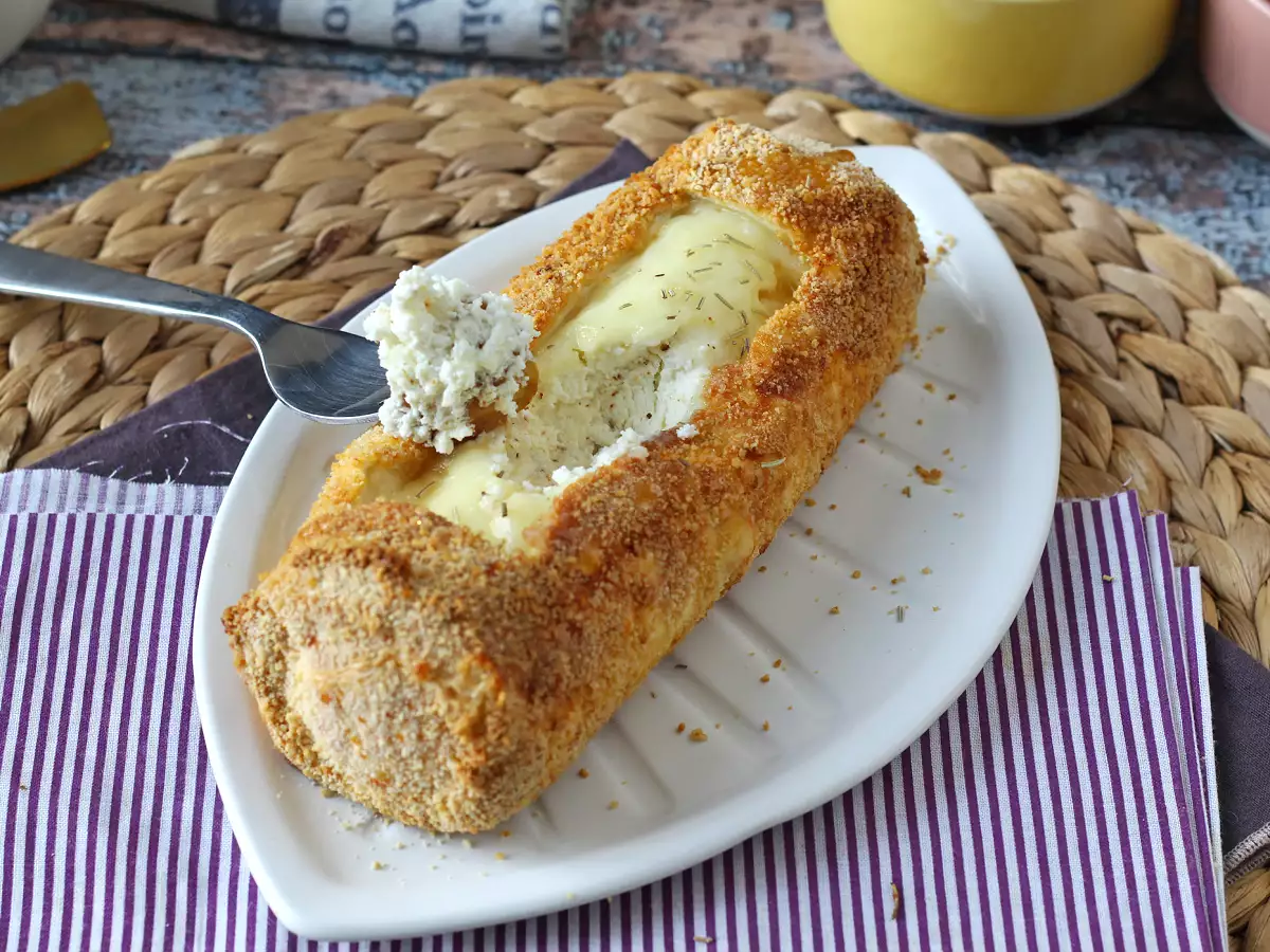 Chrumkavá, v ústach sa topiaca kozia syrová guľatina zapekaná vo fritéze Air Fryer: absolútny komfort! - foto 7