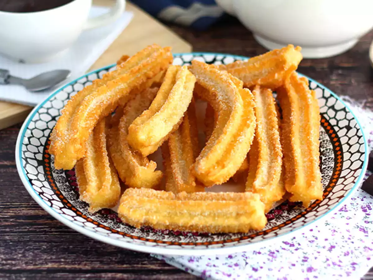 Chrumkavé a ľahké churros