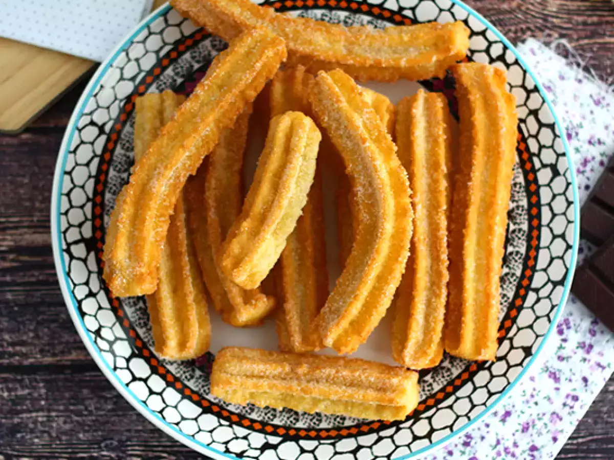 Chrumkavé a ľahké churros - foto 2