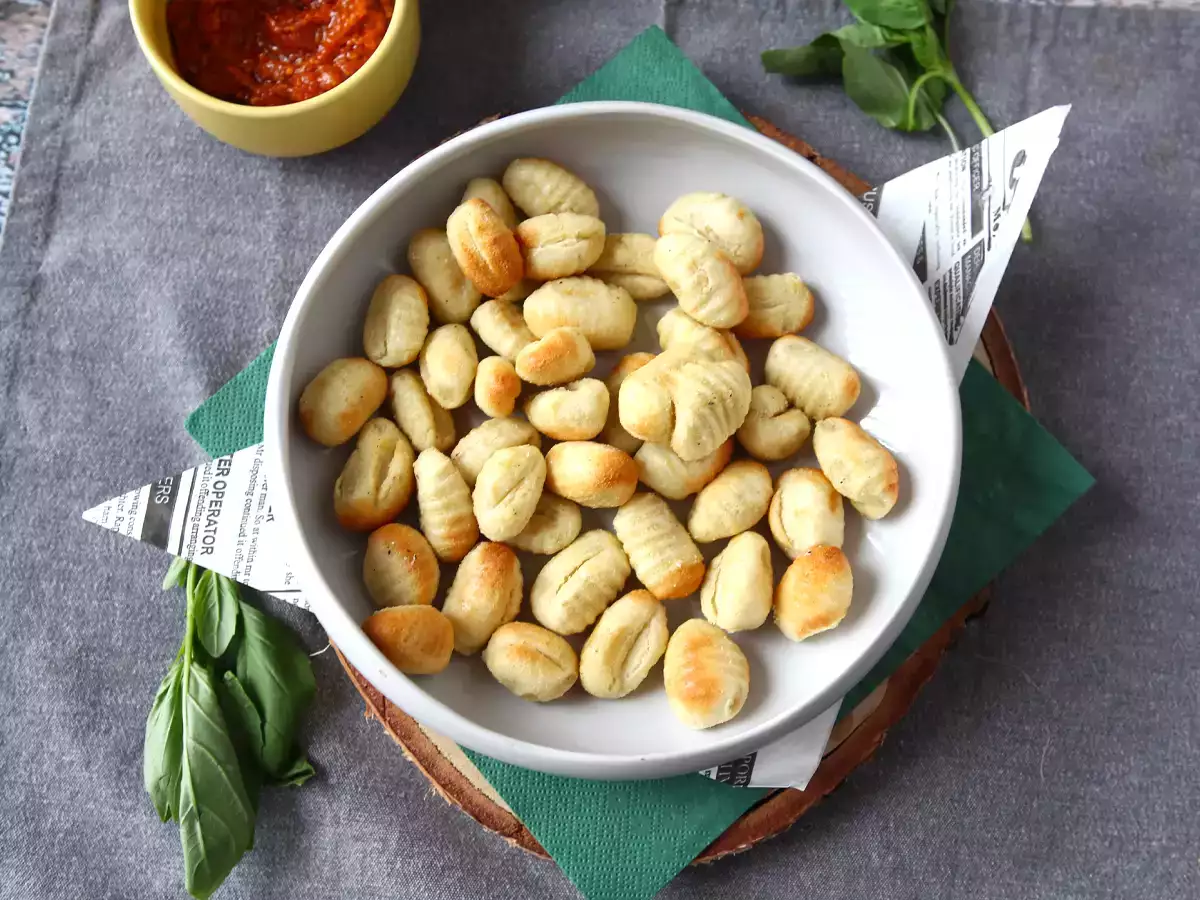 Chrumkavé, mäkké halušky s fritézou Air fryer, hotové za 10 minút! - foto 3