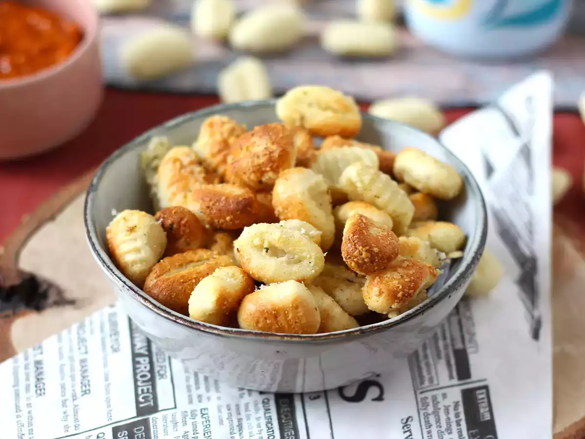 Chrumkavé parmezánové halušky na Air Fryer