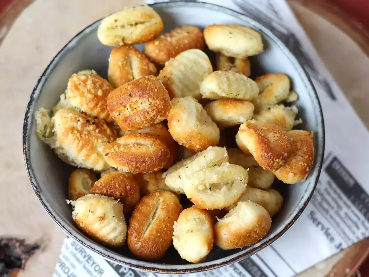 Chrumkavé parmezánové halušky na Air Fryer - foto 2