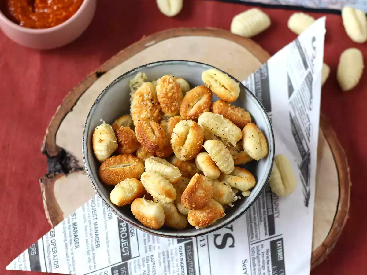 Chrumkavé parmezánové halušky na Air Fryer - foto 3
