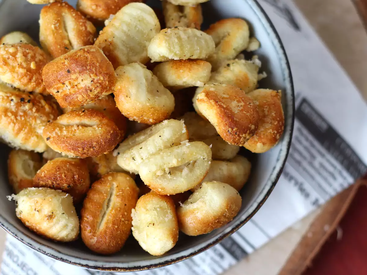 Chrumkavé parmezánové halušky na Air Fryer - foto 4
