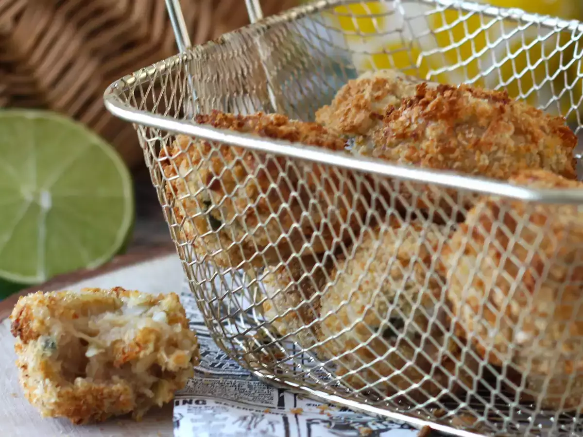 Chrumkavé tuniakové koláčiky vo fritéze: neodolateľný predkrm! - foto 3