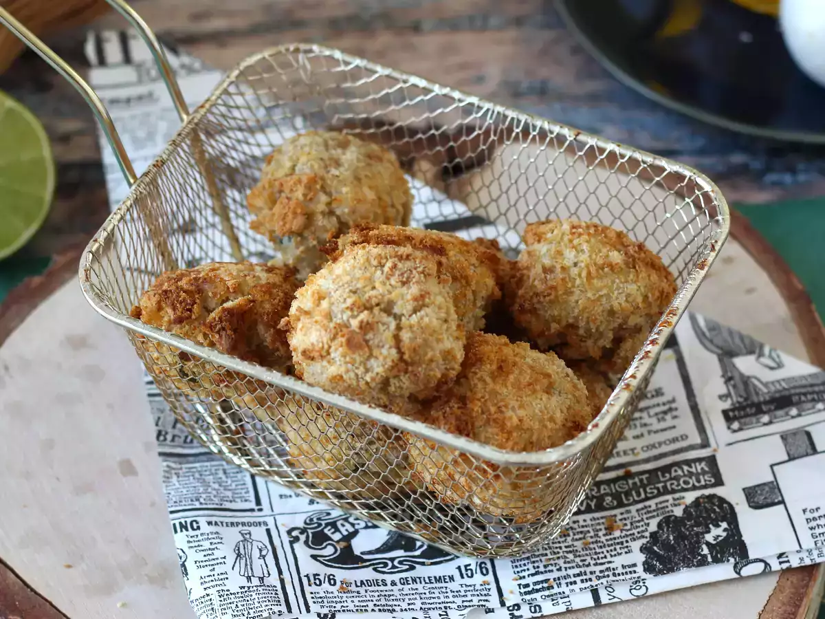 Chrumkavé tuniakové koláčiky vo fritéze: neodolateľný predkrm! - foto 5