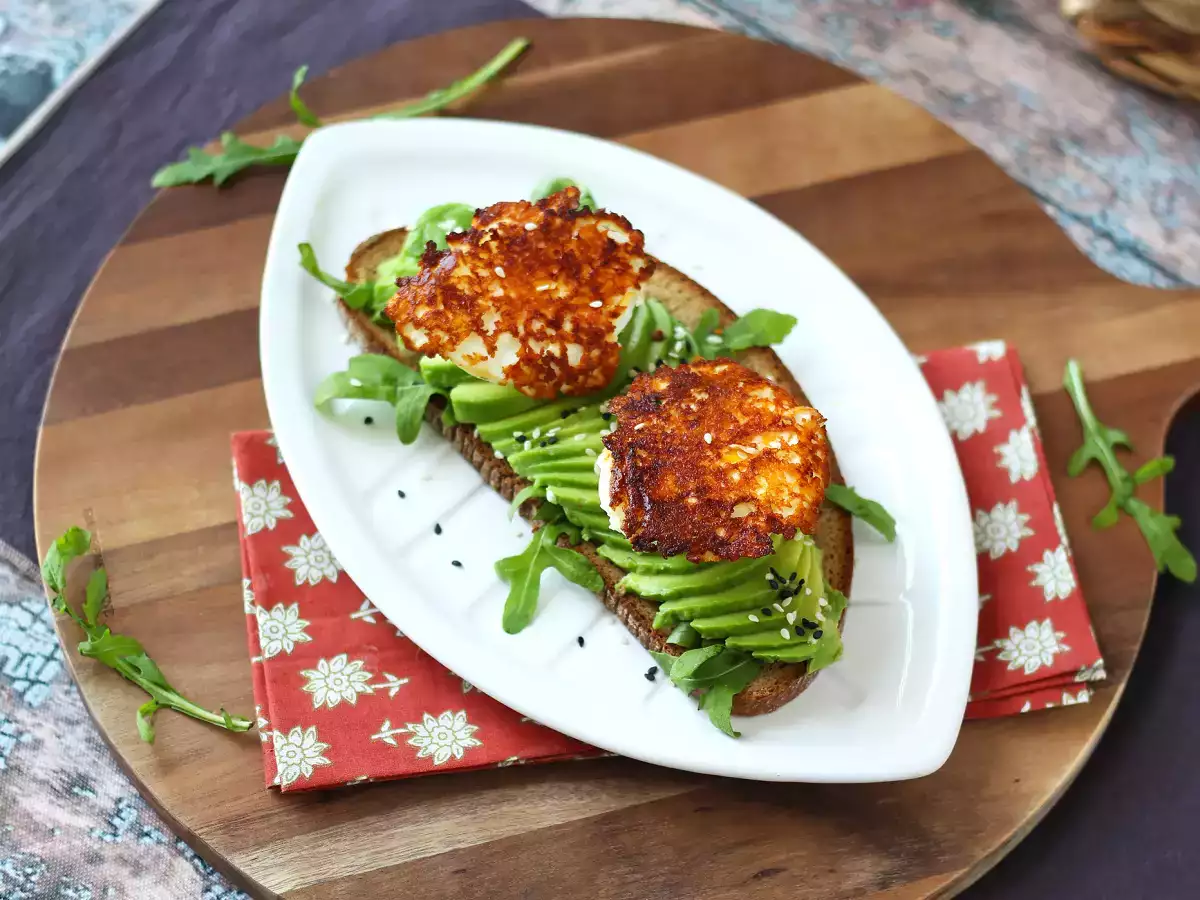 Chrumkavé vajíčka feta: veľmi jednoduchý a trendový recept - foto 4