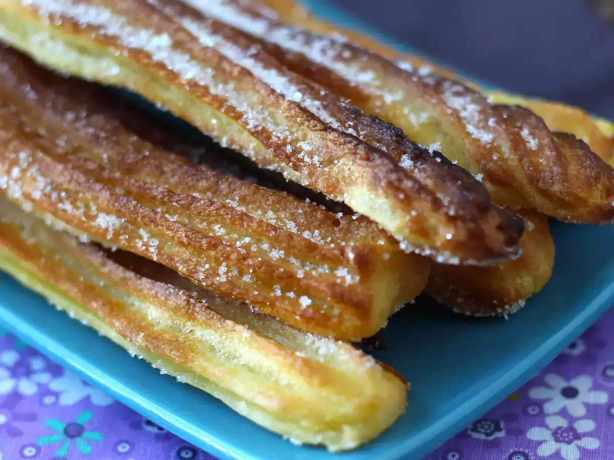 Churros pripravené vo fritéze na vzduchu - foto 7