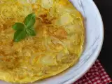 Cibuľová omeleta, chutný a ľahko pripraviteľný recept, foto 1