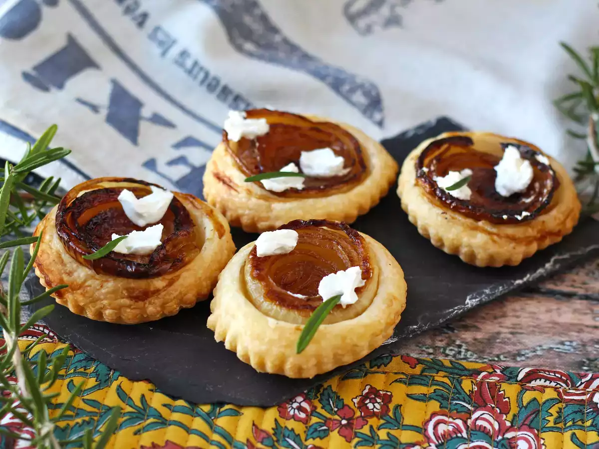 Cibuľové tartaletky tatin - foto 2