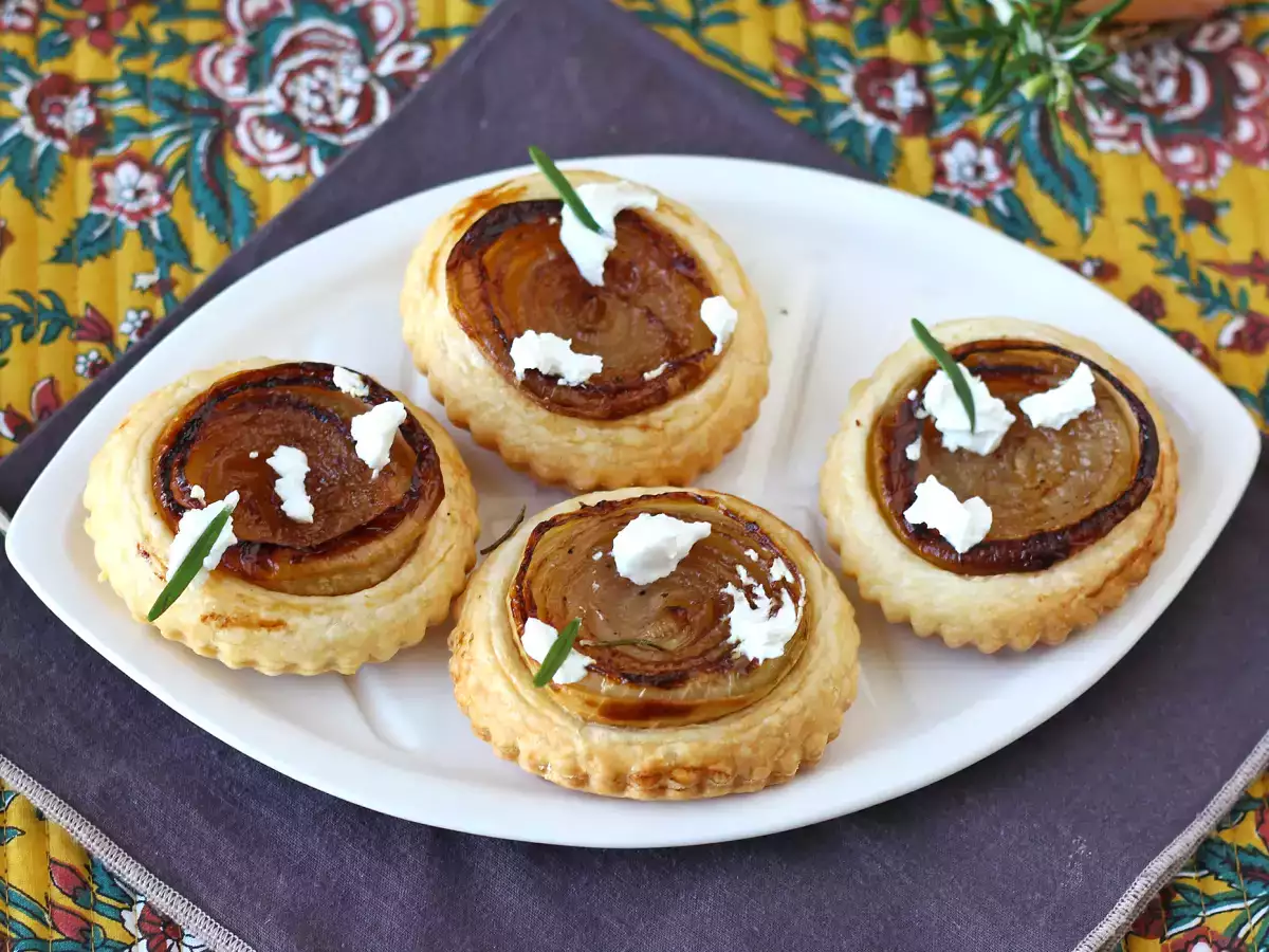 Cibuľové tartaletky tatin - foto 6