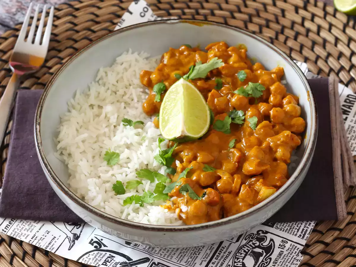 Cícerové kari, super gurmánsky vegánsky recept - foto 3