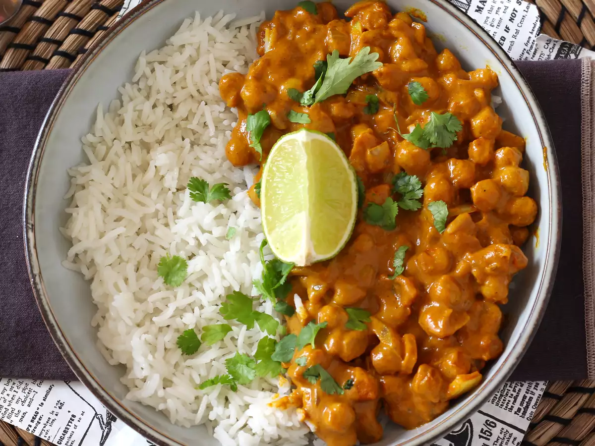Cícerové kari, super gurmánsky vegánsky recept - foto 4