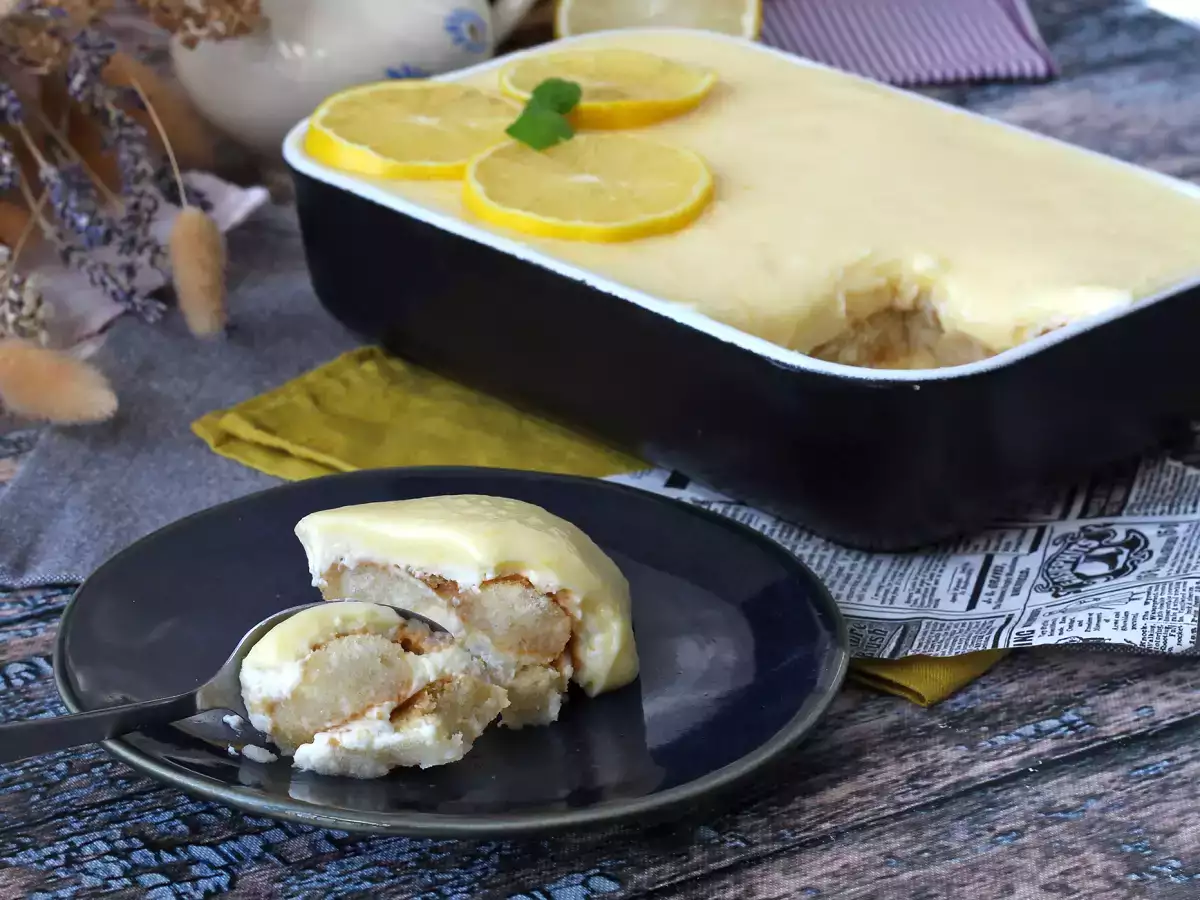 Citrónové tiramisu, klasika s pikantným nádychom - foto 2