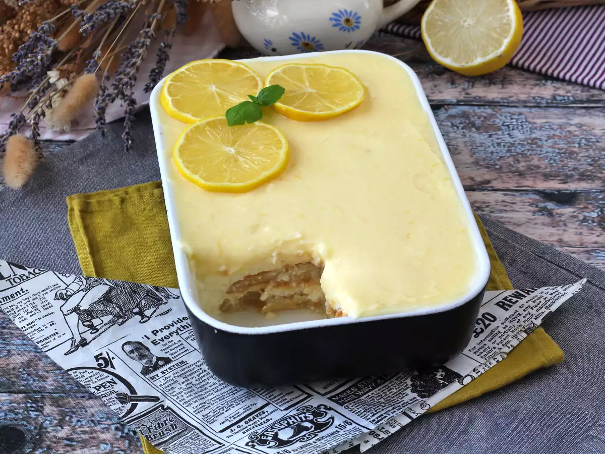 Citrónové tiramisu, klasika s pikantným nádychom - foto 4