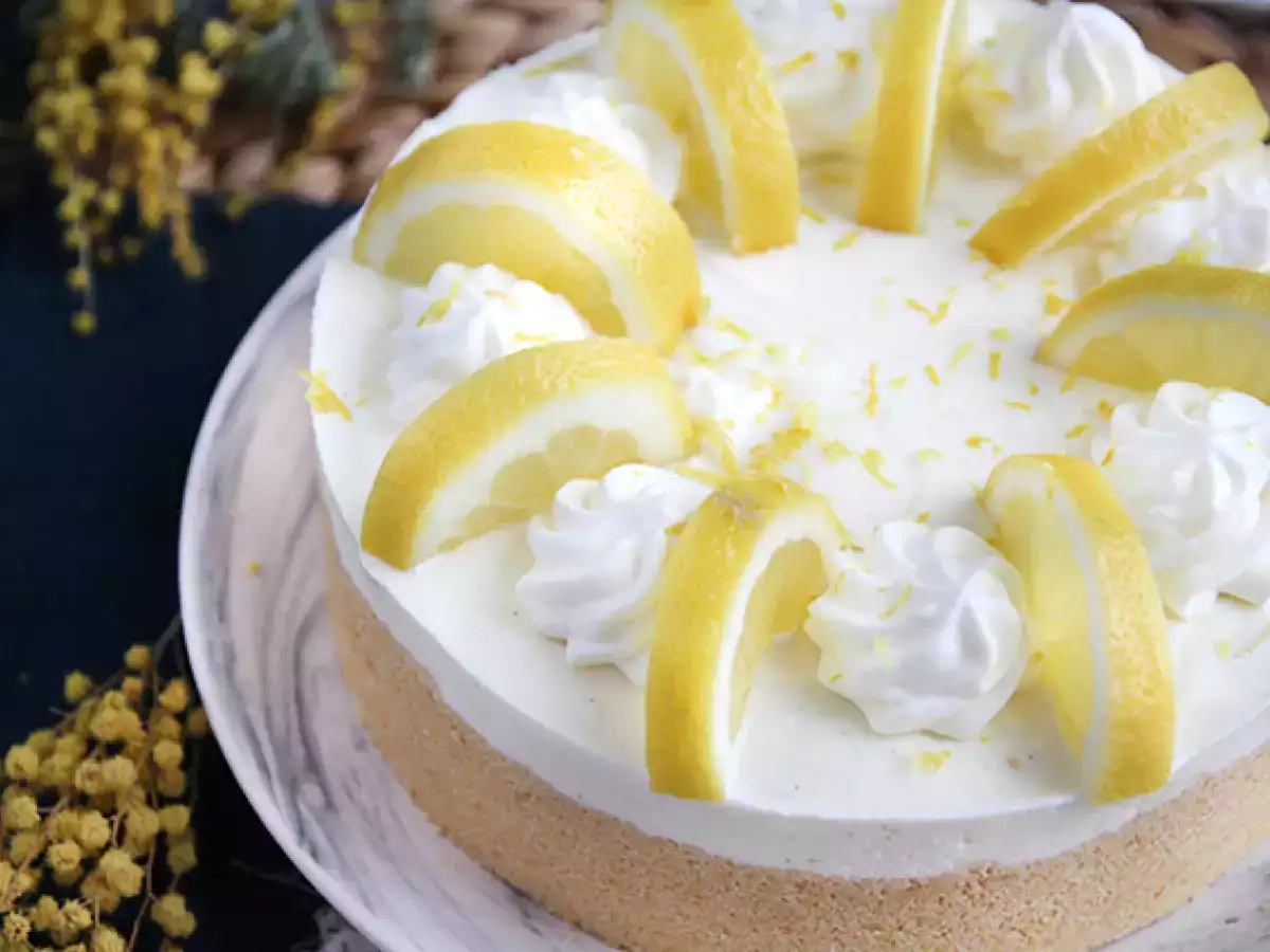 Citrónový cheesecake bez pečenia - foto 2