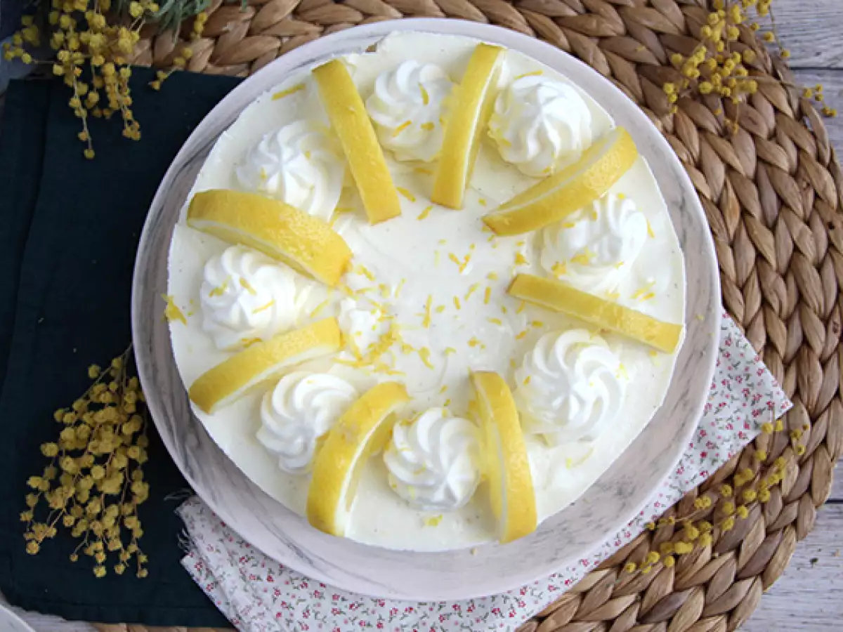 Citrónový cheesecake bez pečenia - foto 3