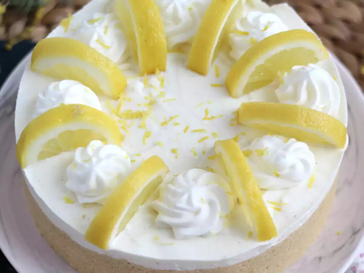 Citrónový cheesecake bez pečenia - foto 5