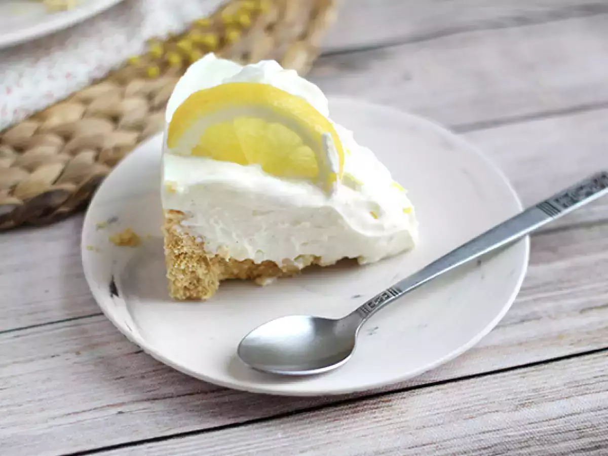 Citrónový cheesecake bez pečenia - foto 6
