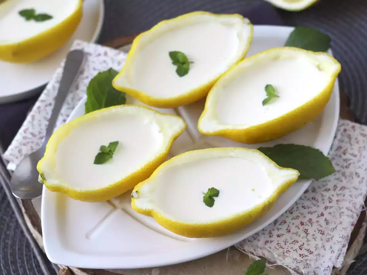 Citrónový posset, nepečený citrónový dezert, ktorý si zamilujete
