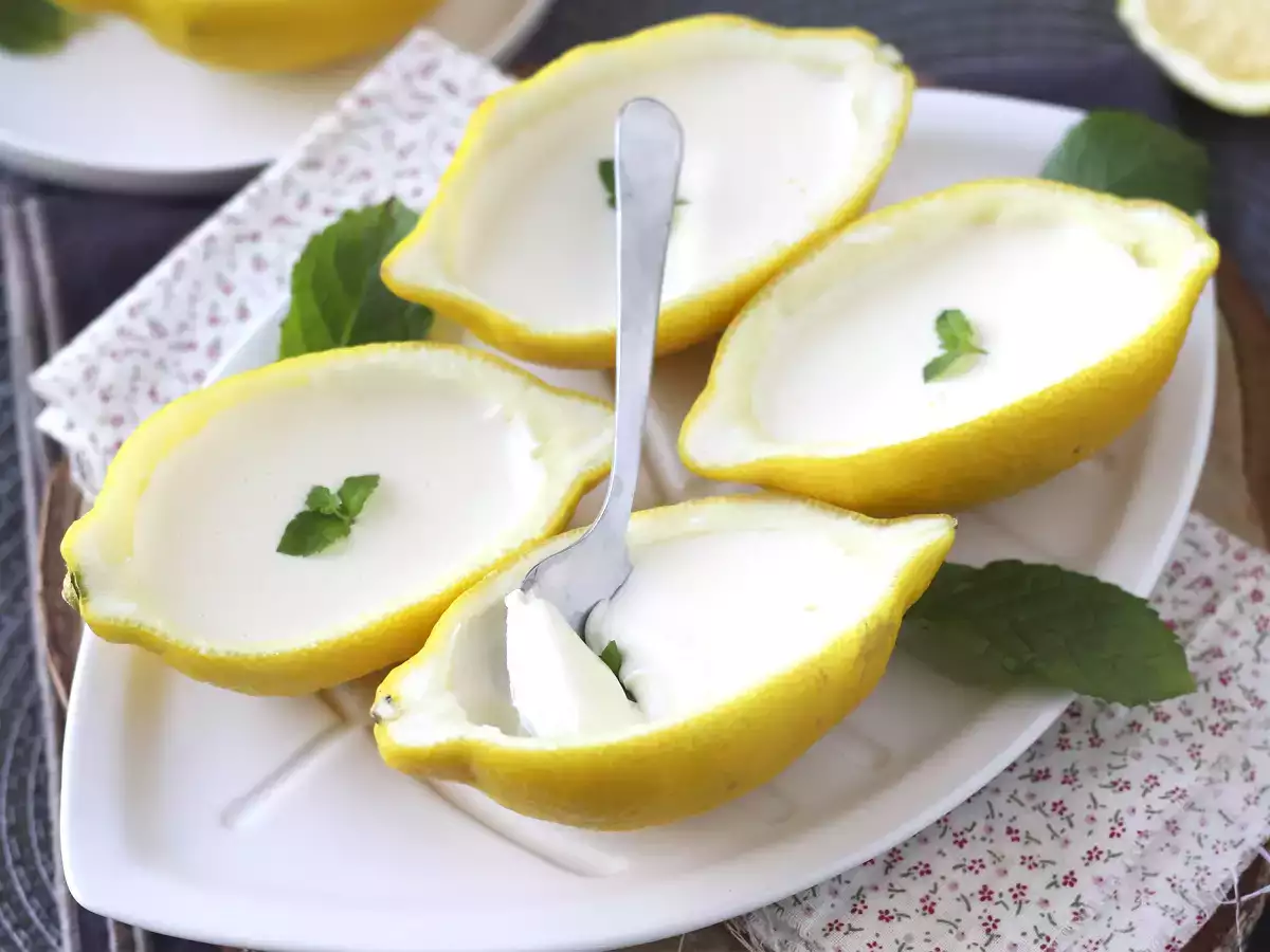 Citrónový posset, nepečený citrónový dezert, ktorý si zamilujete - foto 4