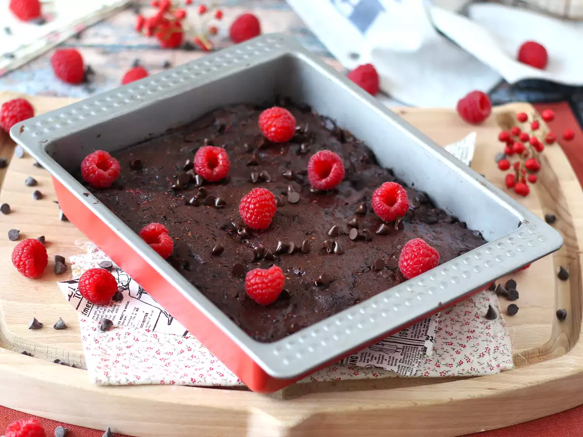 Čokoládové malinové brownie, čistý pôžitok! - foto 4