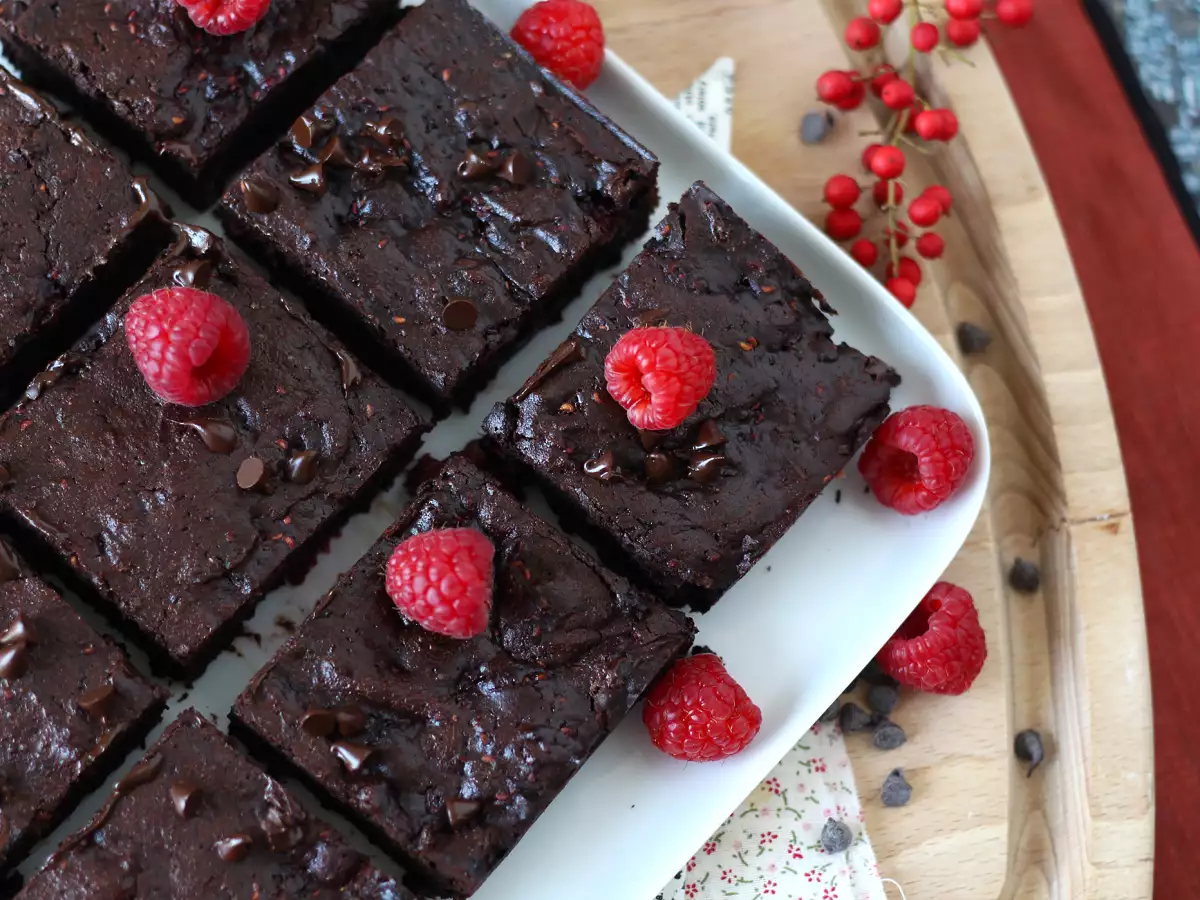 Čokoládové malinové brownie, čistý pôžitok! - foto 6